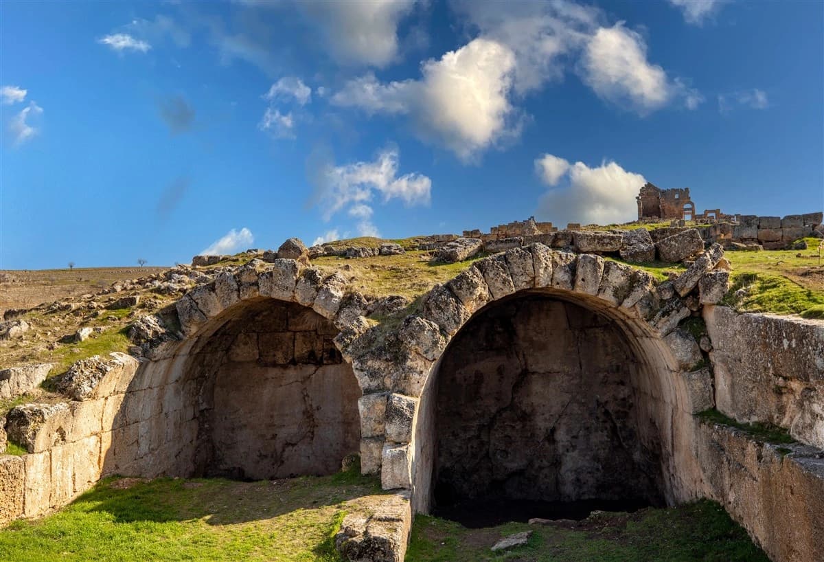 Zerzevan Kalesi Roma dönemi antik yerleşim alanı Diyarbakır 10