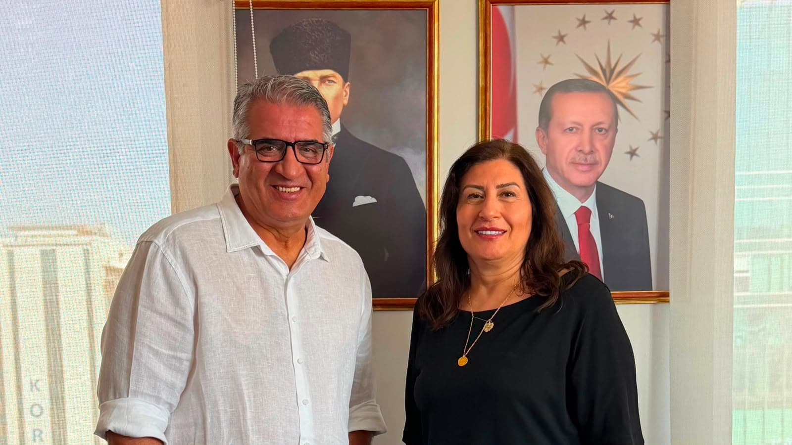 Diyarbakırlı Gazeteci İbrahim Ateşoğlu'ndan Genel Başkanımız Aysu Aksu Günay'a Ziyaret